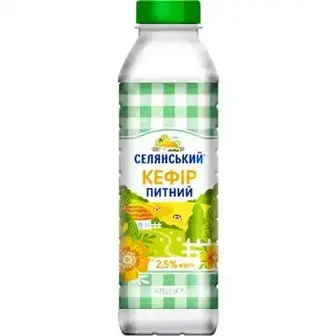 Кефір Селянський 2,5% 420 г