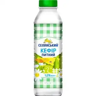 Кефір Селянський 1% 420 г