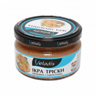 Ікра тріски пробійна ТМ Veladis 180г