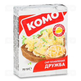 Сир плавлений «Комо» «Дружба» 40%