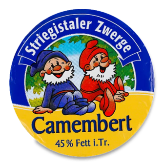 Сир StriegistalerZwerge Camembert із пліснявою 45%