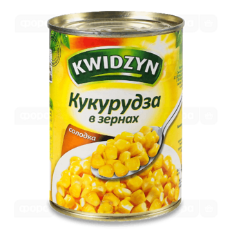 Кукурудза Kwidzyn цукрова консервована