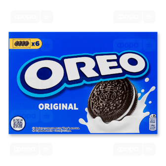 Печиво Oreo Original з какао та начинкою з ванільним смаком (228г)