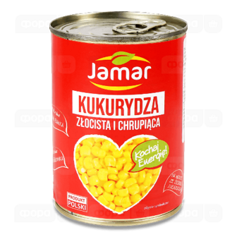 Кукурудза Jamar консервована