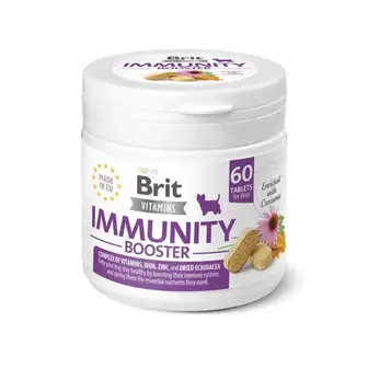 Вітаміни для собак Brit Vitamins Immunity Booster 120 г 60 таблеток