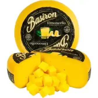 Сир Basiron з смаком лимончелло 50% напівтвердий ваговий