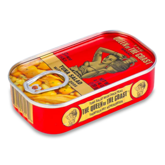 Салат The Queen of The Coast з тунцем та нутом (120г)
