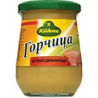 Гірчиця Kuhne гостра по-дижонскі 250 г