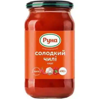 Соус Руна Солодкий Чилі 490 г