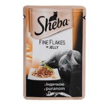 Пауч з індичкою в желе Sheba 85г
