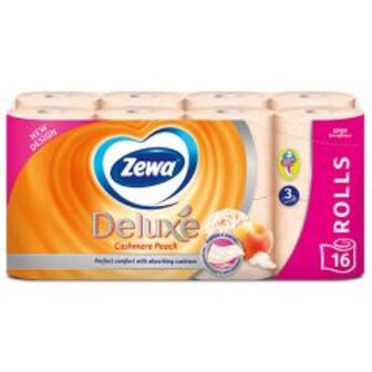Папір туал.Zewa Deluxe Пер.3 ш.16 рул.