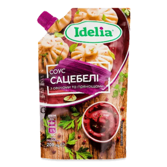 Соус Idelia Сацебелі з овочами та прянощами