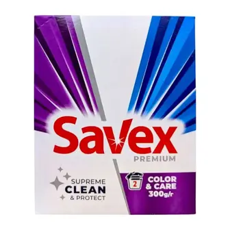 Порошок пральний Savex Premium Color&care 300 г