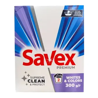 Порошок пральний Savex Premium Color&White 300 г handwash