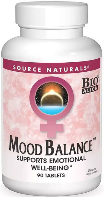 Баланс настрою, Eternal Woman Mood Balance, Source Naturals, 90 таблеток