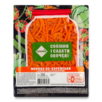 Морква «Премія»® по-корейськи, 200г (200г)