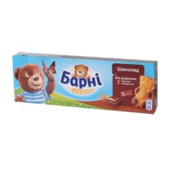 Тістечко біск.Barni з Шок.нач.150г