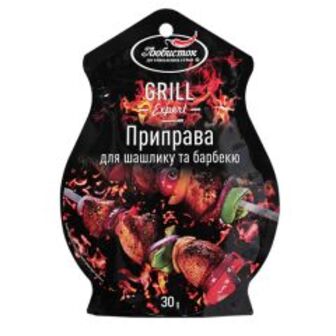 Приправа до шашлику/барбекю Любисток 30г