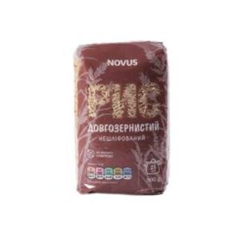 Рис нешліфований NOVUS 0,9кг