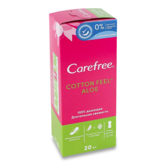 Прокладки щоденні Carefree Aloe