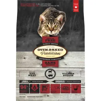 Сухий корм Oven-Baked Tradition Cat Grain Free 1,13 кг - червоне м'ясо