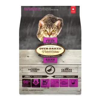 Сухий корм Oven-Baked Tradition Cat Grain Free 1,13 кг - качка