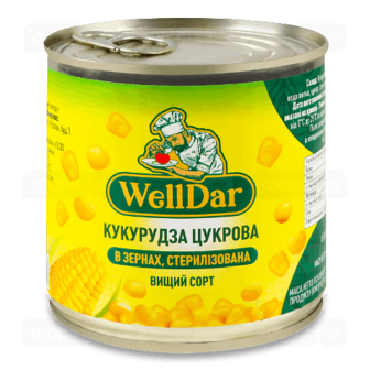 Кукурудза WellDar цукрова в зернах