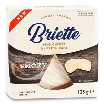 Сир Briette Smoky з ароматом диму 60% 125г