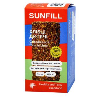 Хлібці дитячі Sunfill 100 г