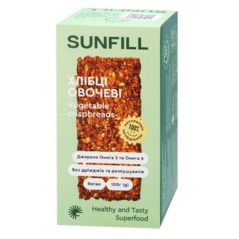 Хлібці овочеві Sunfill 100 г