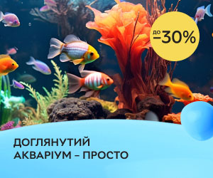 Акція! Знижки до 30% на товари для акваріумістики