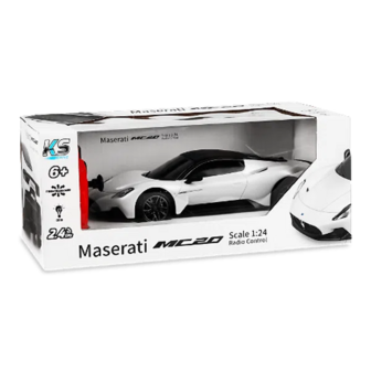 Іграшка KS Drive Машина Maserati MC20 білий р/к