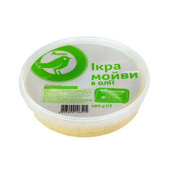 Ікра мойви в олії Auchan, 180 г