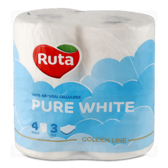 Папір туалетний Ruta Pure White