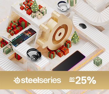 Знижки до -25% на геймерську периферію SteelSeries