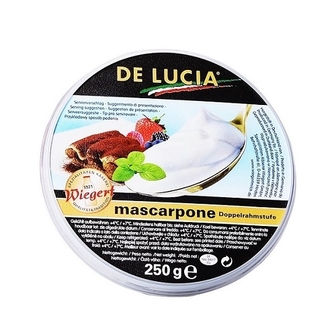 Сир м'який 250 г De Lucia Маскарпоне 80 % п/ванночка 