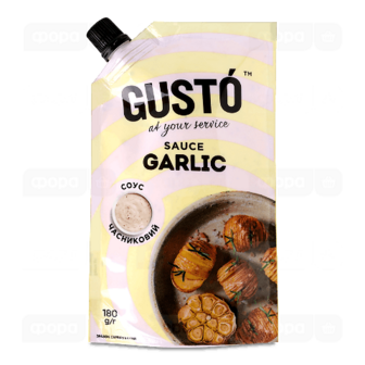 Соус Gusto Garlic д/п