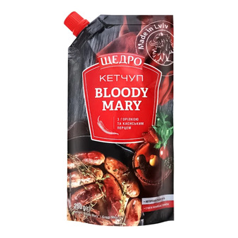 Кетчуп Щедро Bloody Mary, 250 г