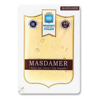 Сир Молочна Гільдія Maasdamer твердий 150г