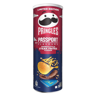 Чіпси Pringles зі смаком стейка фрі 165 г (5053990179534)