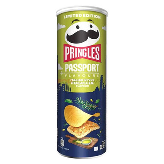 Чіпси Pringles зі смаком Фокаччі 165 г (5053990157259)