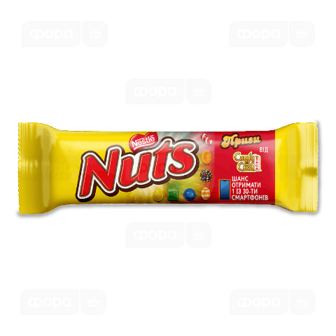 Батончик Nuts шоколадний