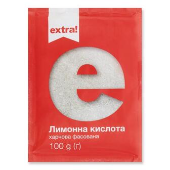 Кислота лимонна Extra! харчова 100г