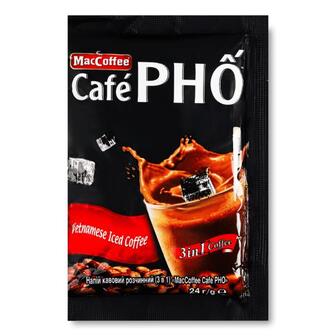 Напій кавовий МасCoffee Cafe PHO 3в1 розчинний 24г