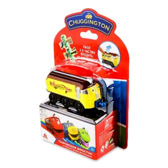 Іграшка Chuggington Паровозик Фростіні +пазл