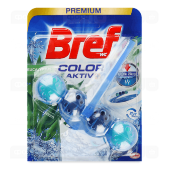 Блок туалетний Bref Color Activ синя вода