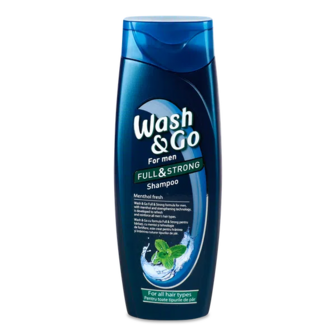 Шампунь Wash&Go з ментолом для всіх типів волосся