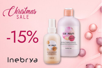 CHRISTMAS SALE на бренд Inebrya