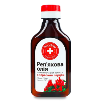 Олія «Домашній лікар» реп'яхова для стимулювання росту волосся (100мл)