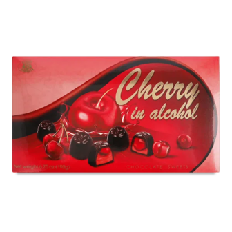 Цукерки Бісквіт-Шоколад Cherry in alcohol